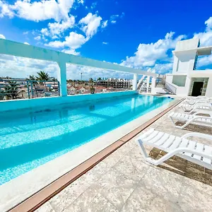 Hotel Rooftop Pool Dukassi Sol Caribe Beach Bavaro Club & Spa